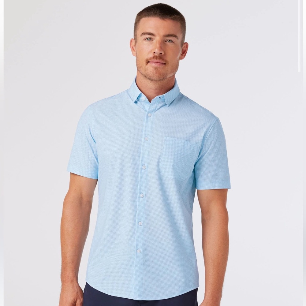 Mizzen + Main ⛳️ Leeward Short Sleeve Button Down